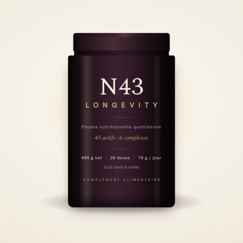 Flacon N43 Longevity — cure 1 mois, 450 g, 30 doses